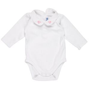 Jacadi Girls' Collared Long Sleeve All-In-One 3 months